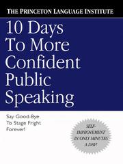 10 days to more confident public speaking