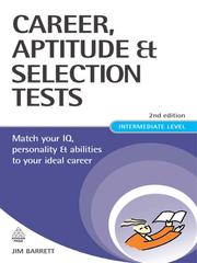 Cover of: Career Aptitude & Selection Tests by Jim Barrett