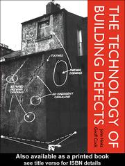 Cover of: The Technology of Building Defects by John Hinks