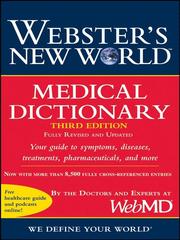 Cover of: Webster's New World Medical Dictionary by WebMD