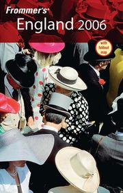 Cover of: Frommer's England 2006 by Darwin Porter