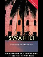 Cover of: Colloquial Swahili by Lutz Marten