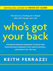 Cover of: Who's Got Your Back by Keith Ferrazzi
