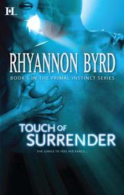 Cover of: Touch of Surrender