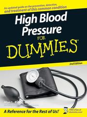 Cover of: High Blood Pressure for Dummies by Alan L., MD Rubin