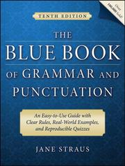 Cover of: The Blue Book of Grammar and Punctuation | Jane Straus