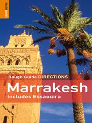 Cover of: Rough Guide DIRECTIONS Marrakesh by Rough Guides