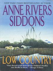 Cover of: Low Country by Anne Rivers Siddons