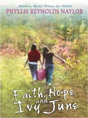 Cover of: Faith, Hope, and Ivy June by Paul Galdone