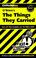 Cover of: CliffsNotes on O'Brien's The Things They Carried