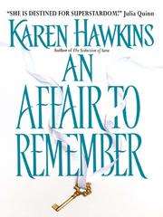 Cover of: An Affair to Remember by Karen Hawkins