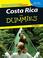 Cover of: Costa Rica For Dummies
