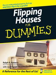 Cover of: Flipping Houses For Dummies by Ralph R. Roberts, Ralph R. Roberts