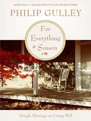 Cover of: For Everything a Season by Philip Gulley, Philip Gulley