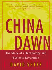 Cover of: China Dawn by David Sheff, David Sheff