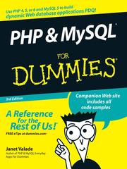 Cover of: PHP & MySQL For Dummies by Janet Valade