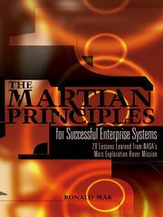 Cover of: The Martian Principles for Successful Enterprise Systems