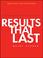 Cover of: Results That Last