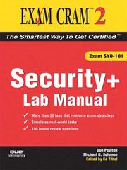 Cover of: Security+ Exam Cram 2 Lab Manual by Don Poulton, Don Poulton