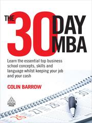 Cover of: The 30 Day MBA | Colin Barrow