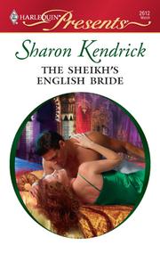 Cover of: The Sheikh's English Bride by Sharon Kendrick