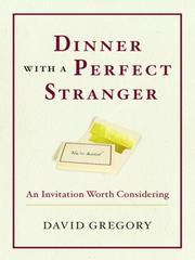 Cover of: Dinner with a Perfect Stranger by Gregory, David