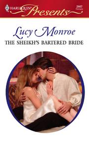 Cover of: The Sheikh's Bartered Bride by Lucy Monroe