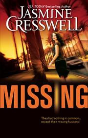 Cover of: Missing by Jasmine Cresswell, Jasmine Cresswell