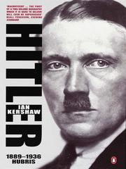 Cover of: Hitler 1889-1936 by Ian Kershaw