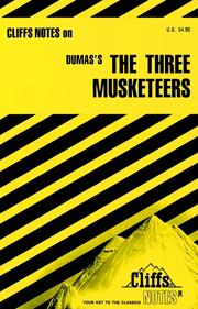 Cover of: CliffsNotes on Dumas' The Three Musketeers by James Lamar Roberts