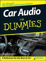 Car audio for dummies by Doug Newcomb