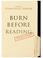 Cover of: Burn Before Reading