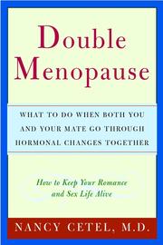 Cover of: Double Menopause by Nancy Cetel