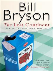 Cover of: The Lost Continent by Bill Bryson