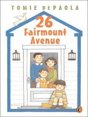 Cover of: 26 Fairmount Avenue by Jean Little
