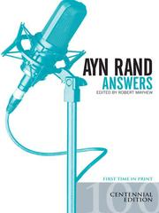 Cover of: Ayn Rand Answers by Robert Mayhew