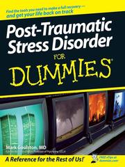 Cover of: Post traumatic stress disorder for dummies