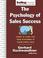 Cover of: The Psychology of Sales Success