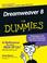 Cover of: Dreamweaver 8 For Dummies