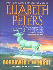Cover of: Borrower of the Night by Elizabeth Peters