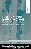 Cover of: International Economics by Robert M. Dunn