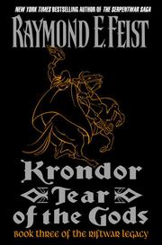 Cover of: Krondor: Tear of the Gods by Raymond E. Feist