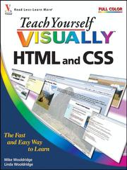 Cover of: Teach Yourself VISUALLY HTML and CSS by Mike Wooldridge, Mike Wooldridge