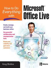 Cover of: How to Do Everything with Microsoft® Office Live by Greg Holden, Greg Holden