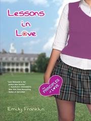 Cover of: Lessons in Love by Emily Franklin