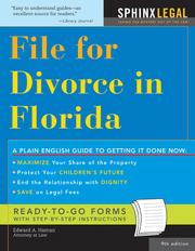 Cover of: How to File for Divorce in Florida, 9th Edition by Edward A. Haman