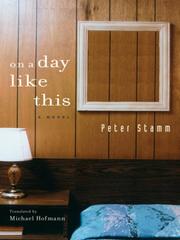 Cover of: On A Day Like This by Peter Stamm