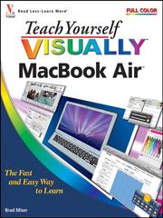 Cover of: Teach Yourself VISUALLY MacBook Air | Brad Miser