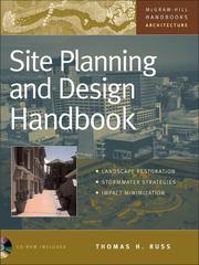 Cover of: Site Planning and Design Handbook by Thomas Russ