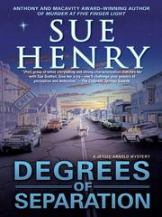 Cover of: Degrees of Separation by Sue Henry, Sue Henry